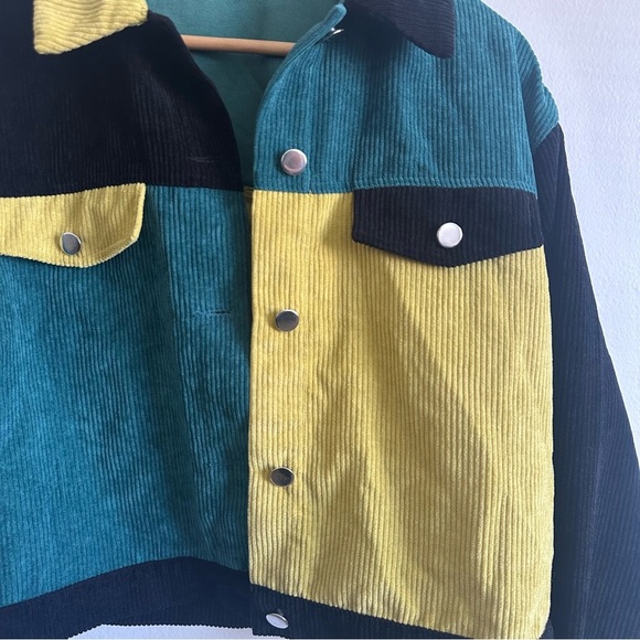 SHEIN Multicolor Corduroy Jacket - Picture 3 of 6